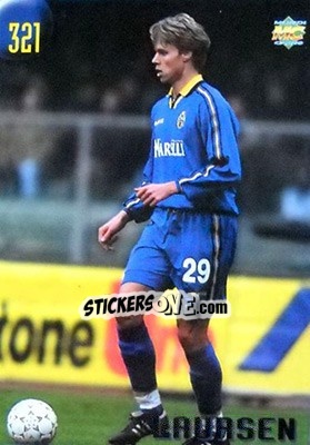 Sticker Laursen - Calcio 1999-2000 Etichetta Nera n. 321 - Mundicromo