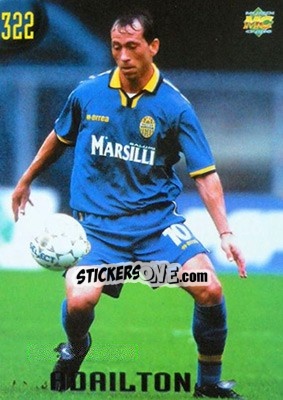 Sticker Adailton - Calcio 1999-2000 Etichetta Nera - Mundicromo
