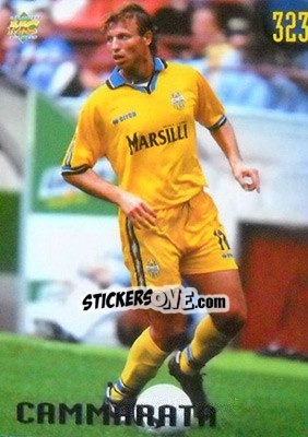 Sticker Cammarata - Calcio 1999-2000 Etichetta Nera - Mundicromo