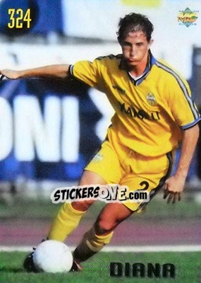 Sticker Diana - Calcio 1999-2000 Etichetta Nera - Mundicromo