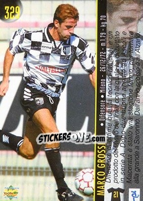 Sticker Florijancic / Grossi - Calcio 1999-2000 Etichetta Nera n. 329 - Mundicromo