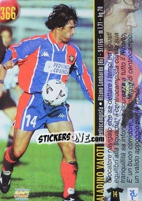 Sticker Colle / Valoti - Calcio 1999-2000 Etichetta Nera n. 366 - Mundicromo