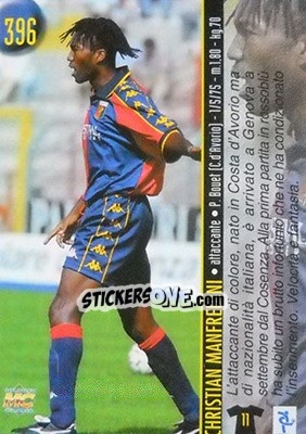 Sticker Manfredini / Ruotolo - Calcio 1999-2000 Etichetta Nera n. 396 - Mundicromo