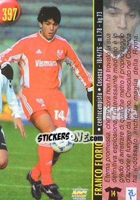 Cromo Gillet / Florio - Calcio 1999-2000 Etichetta Nera - Mundicromo