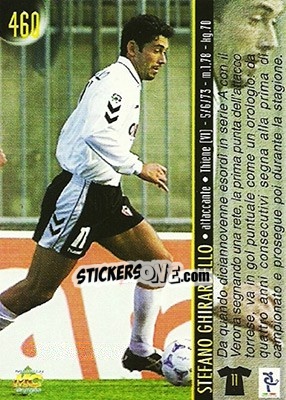 Sticker Lasalandra / Ghirardello - Calcio 1999-2000 Etichetta Nera n. 460 - Mundicromo