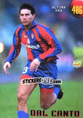 Sticker Dal Canto - Calcio 1999-2000 Etichetta Nera n. 486 - Mundicromo