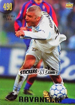 Sticker Ravanelli - Calcio 1999-2000 Etichetta Nera n. 490 - Mundicromo