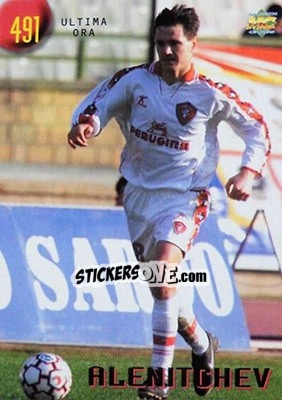 Sticker Alenitchev - Calcio 1999-2000 Etichetta Nera n. 491 - Mundicromo