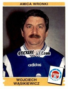 Cromo Wojciech Wąsikiewicz - Liga Polska 1996-1997 n. 6 - Panini