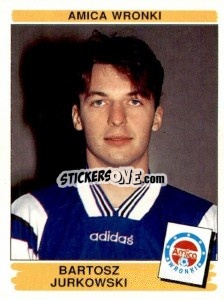 Figurina Bartosz Jurkowski - Liga Polska 1996-1997 n. 11 - Panini