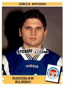 Sticker Radosław Biliński - Liga Polska 1996-1997 - Panini
