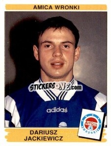 Sticker Dariusz Jackiewicz - Liga Polska 1996-1997 - Panini