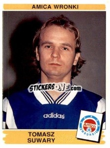 Sticker Tomasz Suwary - Liga Polska 1996-1997 n. 19 - Panini