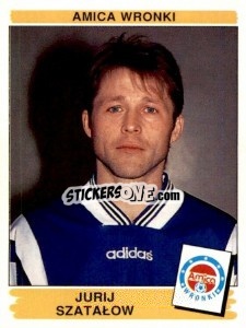 Figurina Jurij Szatałow - Liga Polska 1996-1997 - Panini