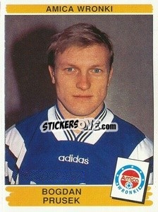 Figurina Bogdan Prusek - Liga Polska 1996-1997 n. 21 - Panini
