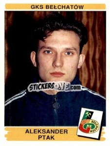 Sticker Aleksander Ptak - Liga Polska 1996-1997 n. 25 - Panini