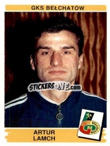 Figurina Artur Lamch - Liga Polska 1996-1997 - Panini