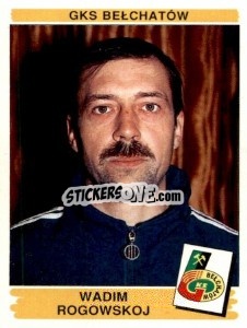 Sticker Wadim Rogowskoj - Liga Polska 1996-1997 - Panini
