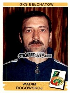 Sticker Wadim Rogowskoj - Liga Polska 1996-1997 n. 27 - Panini