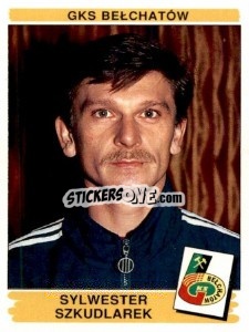 Sticker Sylwester Szkudlarek - Liga Polska 1996-1997 - Panini