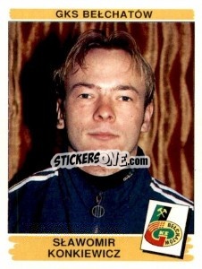 Sticker Sławomir Konkiewicz - Liga Polska 1996-1997 n. 30 - Panini
