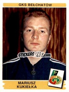 Cromo Mariusz Kukiełka - Liga Polska 1996-1997 - Panini