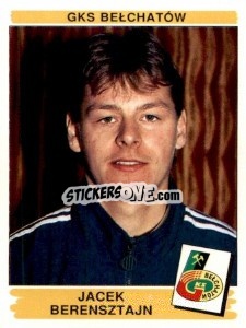 Sticker Jacek Berensztajn - Liga Polska 1996-1997 n. 32 - Panini