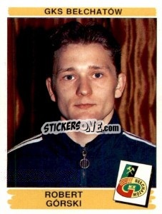 Cromo Robert Górski - Liga Polska 1996-1997 - Panini