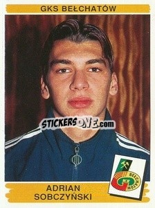 Sticker Adrian Sobczyński - Liga Polska 1996-1997 - Panini