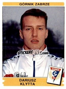 Sticker Dariusz Klytta - Liga Polska 1996-1997 n. 43 - Panini