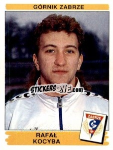 Sticker Rafał Kocyba - Liga Polska 1996-1997 n. 46 - Panini