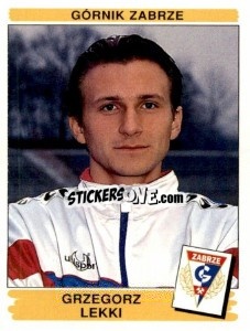Sticker Grzegorz Lekki - Liga Polska 1996-1997 n. 48 - Panini