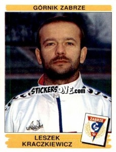 Sticker Leszek Kraczkiewicz - Liga Polska 1996-1997 n. 51 - Panini
