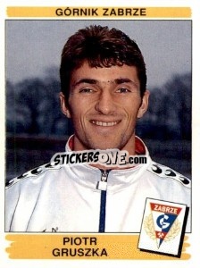 Figurina Piotr Gruszka - Liga Polska 1996-1997 - Panini