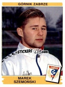 Figurina Marek Szemoński - Liga Polska 1996-1997 - Panini