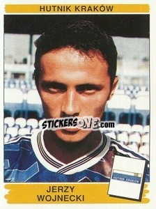 Sticker Jerzy Wojnecki - Liga Polska 1996-1997 - Panini