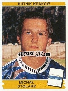 Sticker Michał Stolarz - Liga Polska 1996-1997 - Panini