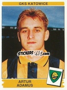 Figurina Artur Adamus - Liga Polska 1996-1997 n. 80 - Panini
