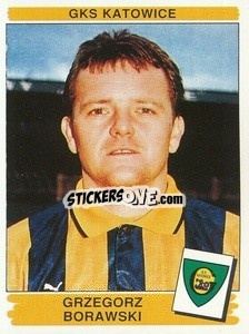 Sticker Grzegorz Borawski - Liga Polska 1996-1997 n. 82 - Panini