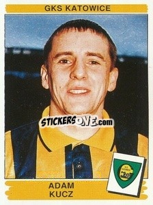 Sticker Adam Kucz - Liga Polska 1996-1997 n. 83 - Panini