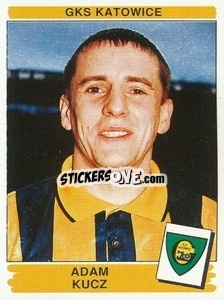 Sticker Adam Kucz - Liga Polska 1996-1997 - Panini