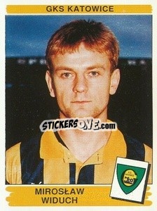 Sticker Mirosław Widuch - Liga Polska 1996-1997 n. 85 - Panini