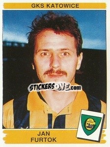 Sticker Jan Furtok - Liga Polska 1996-1997 - Panini