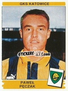 Sticker Paweł Pęczak - Liga Polska 1996-1997 n. 94 - Panini