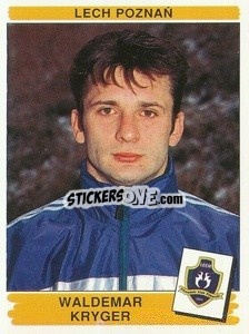 Figurina Waldemar Kryger - Liga Polska 1996-1997 - Panini