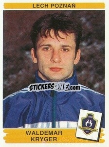 Sticker Waldemar Kryger - Liga Polska 1996-1997 n. 100 - Panini