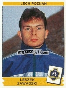 Sticker Leszek Zawadzki - Liga Polska 1996-1997 n. 102 - Panini