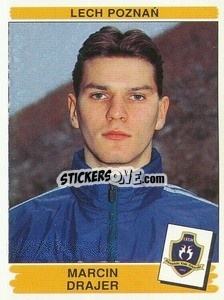Sticker Marcin Drajer - Liga Polska 1996-1997 n. 106 - Panini