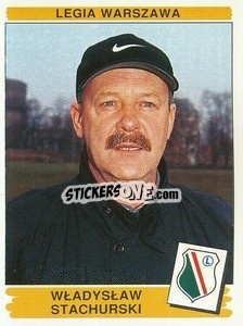 Sticker Władysław Stachurski - Liga Polska 1996-1997 - Panini