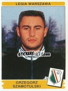 Figurina Grzegorz Szamotulski - Liga Polska 1996-1997 - Panini
